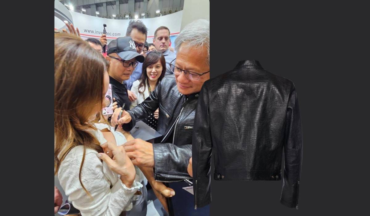 Jensen Huang's Leather Jacket